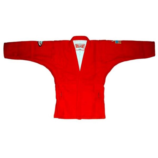 Woldorf USA Russian Sambo Jacket Kickboxing Sparing Competition Martial Arts Cotton Uniform - Image 2
