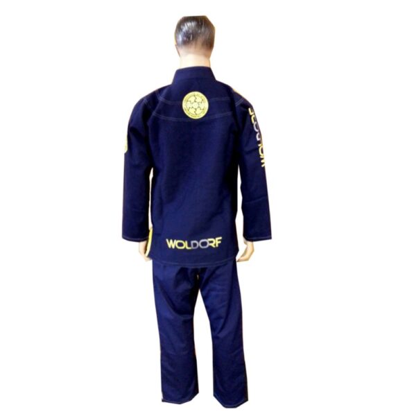 Jiu Jitsu kimono pearl weave black  best for boxing kickboxing training and competitions - Image 3