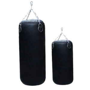 Filled punching bag in leather best for boxing mma kickboxing muay thai fightings