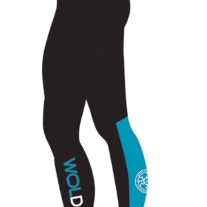 Compression pant tights in polyester with sublimated design best for training exercising and competition