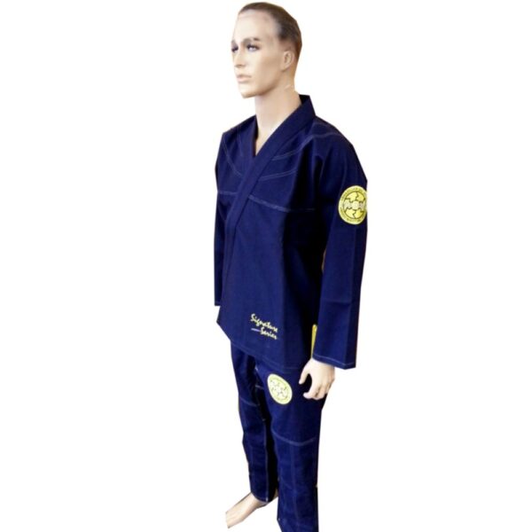 Jiu Jitsu kimono pearl weave black  best for boxing kickboxing training and competitions - Image 2