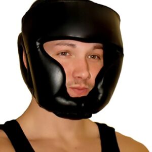Muay Thai Head Gear for sports competition Training Punching Boxing & Muay Thai Kickboxing Martial Arts