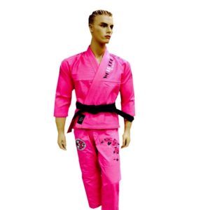 BJJ Jiu Jitsu Kimono Pearl Weave Gi for Women Competition Pink Pre-Shrunk Ultra Light Weight Uniforms Soft Fabric