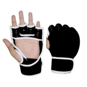 Free Fight MMA gloves in high quality leather for boxing kickboxing muay thai fighting
