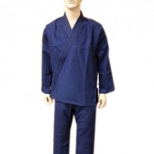 Jiu Jitsu kimono pearl weave navy blue NO LOGO  best for boxing kickboxing training and competitions