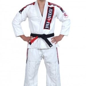 Bjj kimono jiu jitsu uniform for competition training ultra light weight pre shrunk uniform soft fabric
