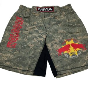 Desert Cameo Kickboxing Shorts embroidered in high quality best for training competition  boxing mma muay thai kickboxing fighting