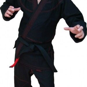 Good Luck Jiu Jitsu Kimono Black Ultra Light Weight Fabric Soft Fabric Best For Boxing Kickboxing Competitions