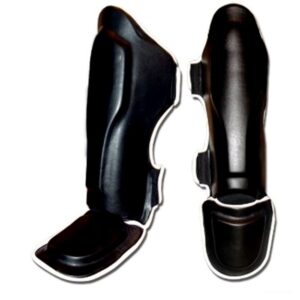 Pro Thai style Shin Guard in leather best for mma muay thai kickboxing
