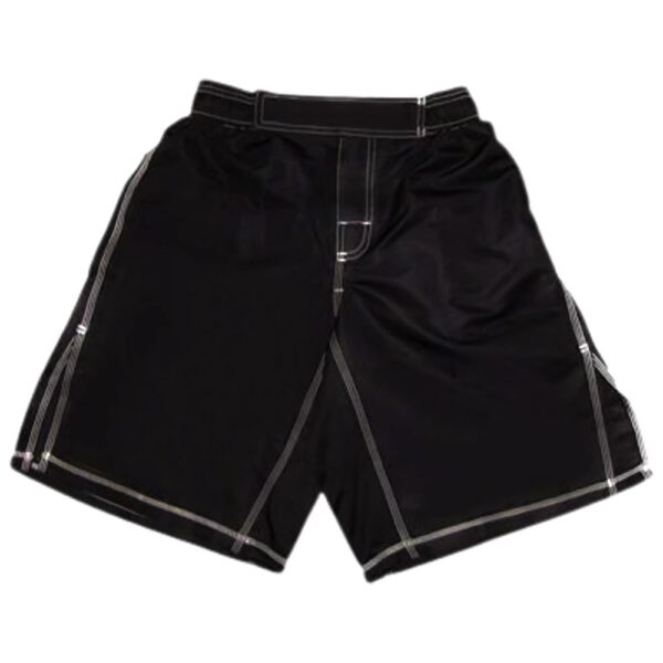 Satin MMA kickboxing Shorts in black for Training  High quality fabric best for mma muay thai boxing kickboxing fighting shorts