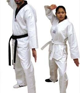 Taekwondo student uniform in high quality cotton best for training and competitions tokwando fights
