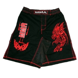 MMA Kickboxing Shorts In Rib stop Cotton high quality for training gym boxing  clothing shorts
