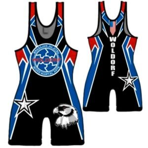 Wrestling singlet sublimation in polyester for power lifting mma muay thai boxing kickboxing