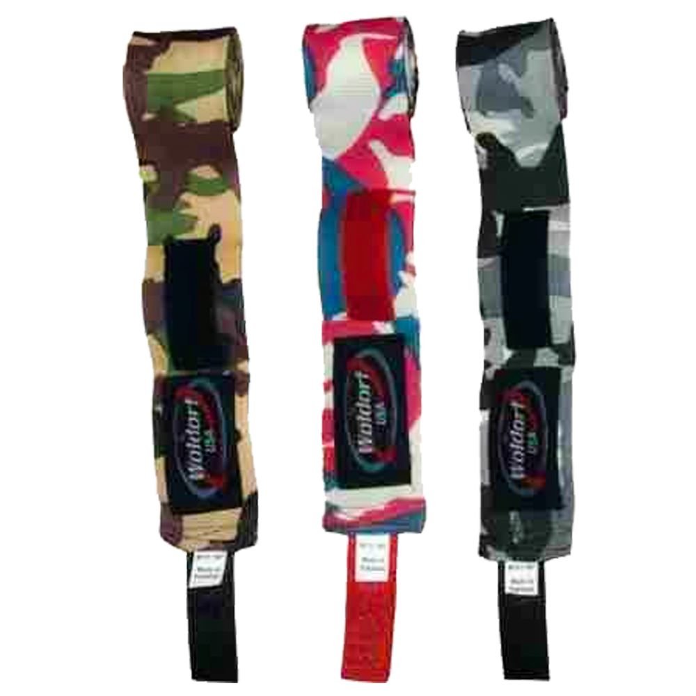 Woldorf USA CAMEO HAND WRAPS IN MEXICAN STYLE WITH HOOK AND LOOP