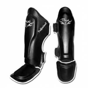 Pro Thai style Shin Guard in leather best for mma boxing muay thai kickboxing