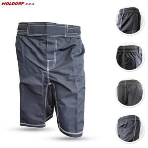 Satin MMA kickboxing Shorts in black for Training  High quality fabric best for mma muay thai boxing kickboxing fighting shorts