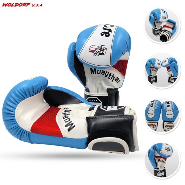 Muay Thai Gloves in high quality leather best for boxing kickboxing mma muay thai fights