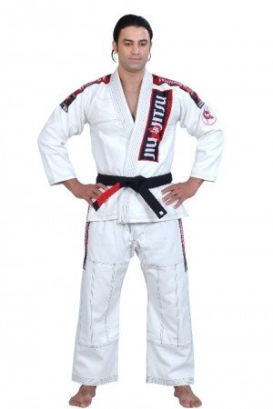 Bjj kimono jiu jitsu uniform for competition training ultra light weight pre shrunk uniform soft fabric