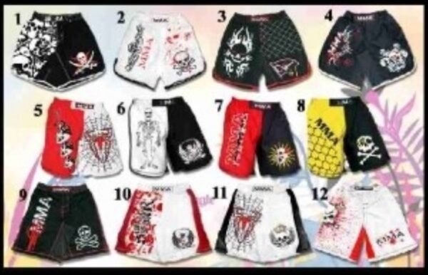 Special orders shorts in high quality fabric best for mma muay thai boxing kickboxing fightings