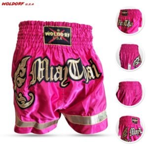 Muay Thai kickboxing shorts in special cutt letters PINK for mma boxing muay thai kickboxing gym boxing fightings