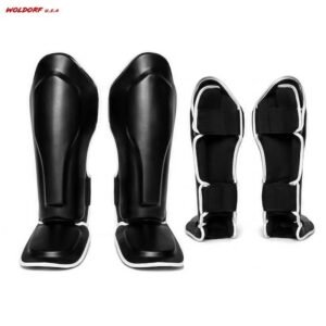 Pro Thai style Shin Guard in leather best for mma boxing muay thai kickboxing